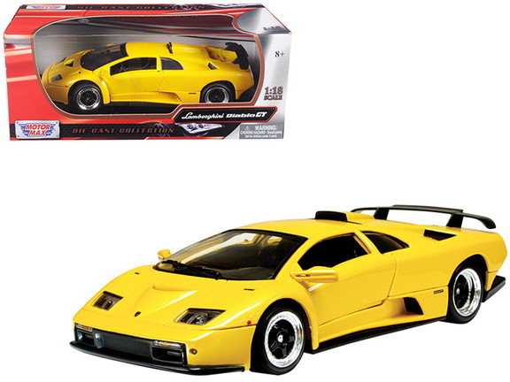 Motormax Lamborghini Diablo GT Silver 1/18 Diecast...