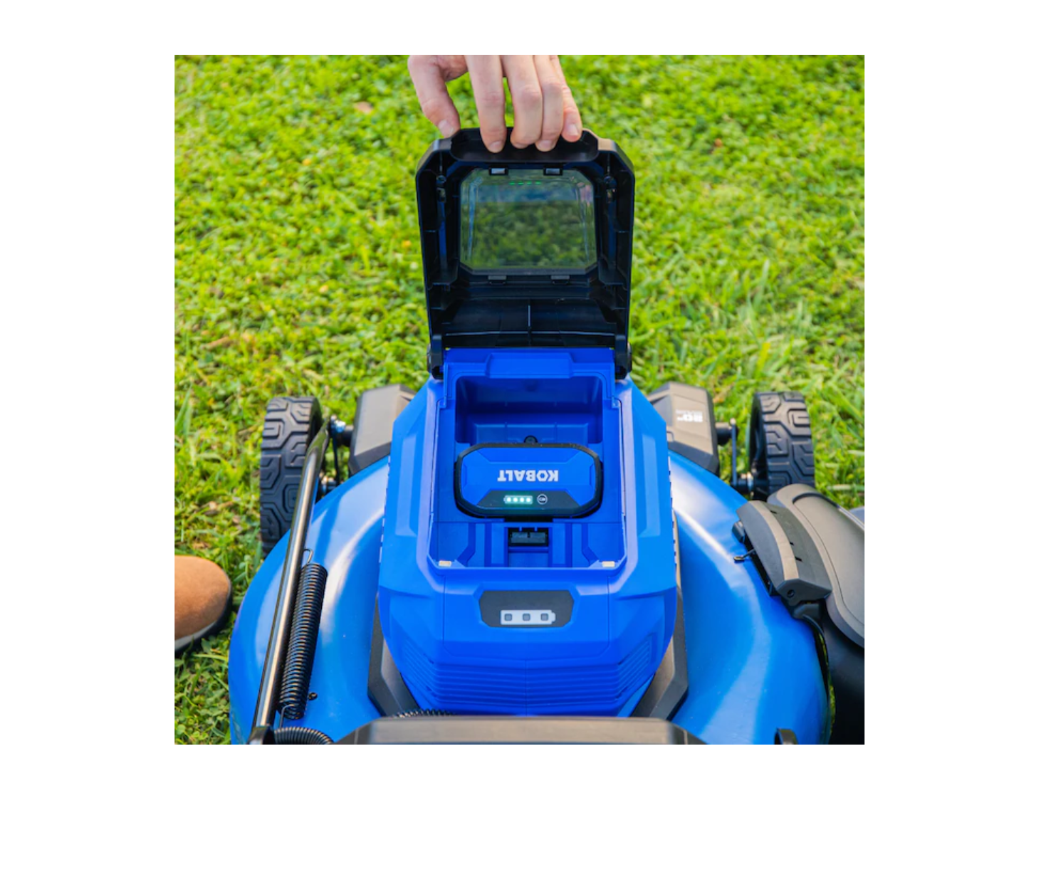 Kobalt KPM 1040A-03 Gen4 40-volt Brushless 20-in Cordless Electric Lawn Mower 6 Ah (Battery and Charger Included)