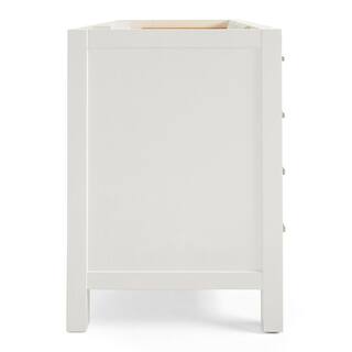 ARIEL Cambridge 48 in. W Vanity Cabinet Only in White A049S-BC-WHT