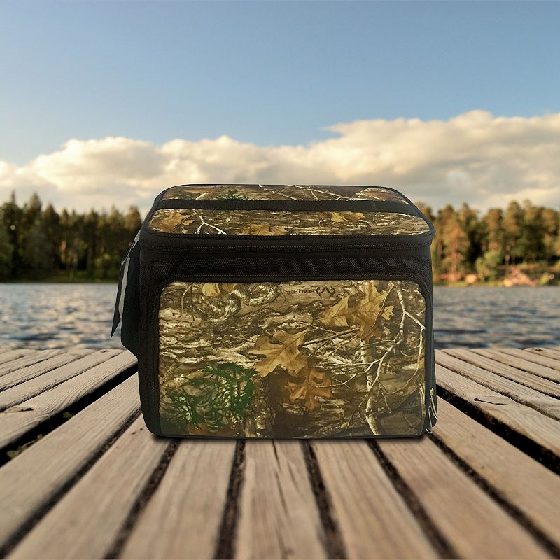 Brentwood Kool Zone 12 Can Insulated Cooler Bag with Hard Liner in Realtree Edge Camo