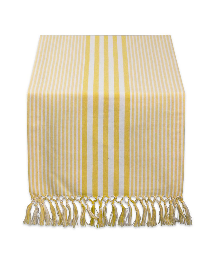 Design Imports Stripes Table Runner