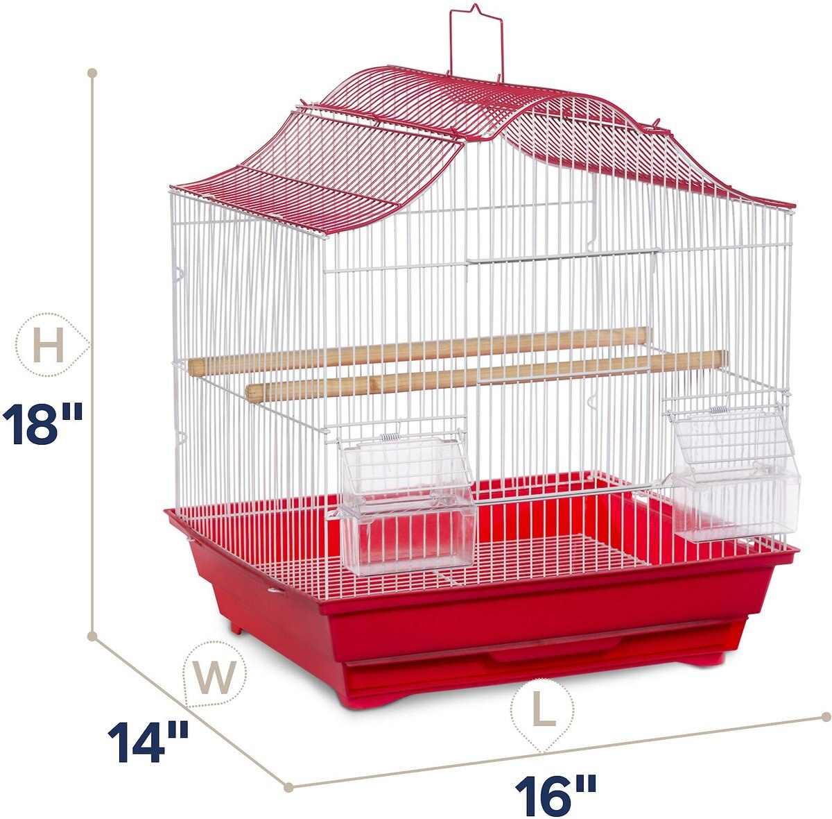 Prevue Pet Products Soho Crown Top Roof Bird Cage