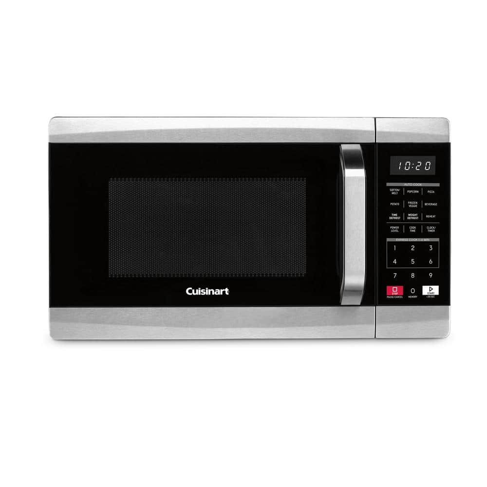 Cuisinart 0.7 cu. ft. 700-Watt Countertop microwave in Black and Stainless Steel CMW-70