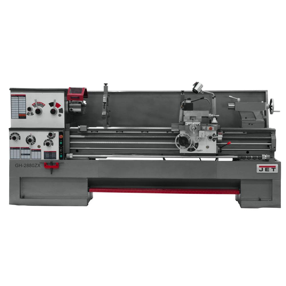 JET Gear Head 22 x 80 ZX Lathe 3-1/8 In. Spindle Bore 321980 from JET