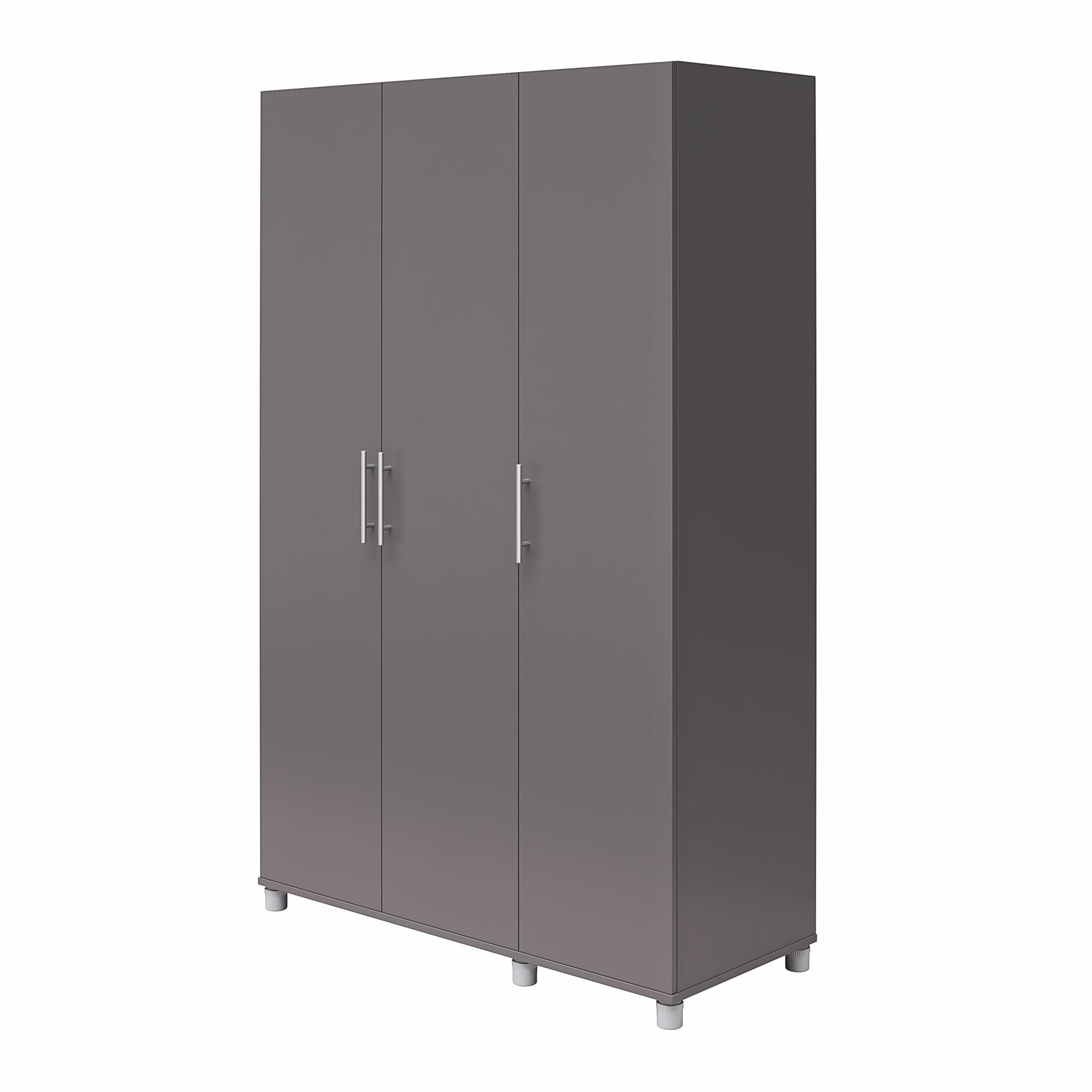 Systembuild Evolution Westford 3 Door Wardrobe, Graphite Gray