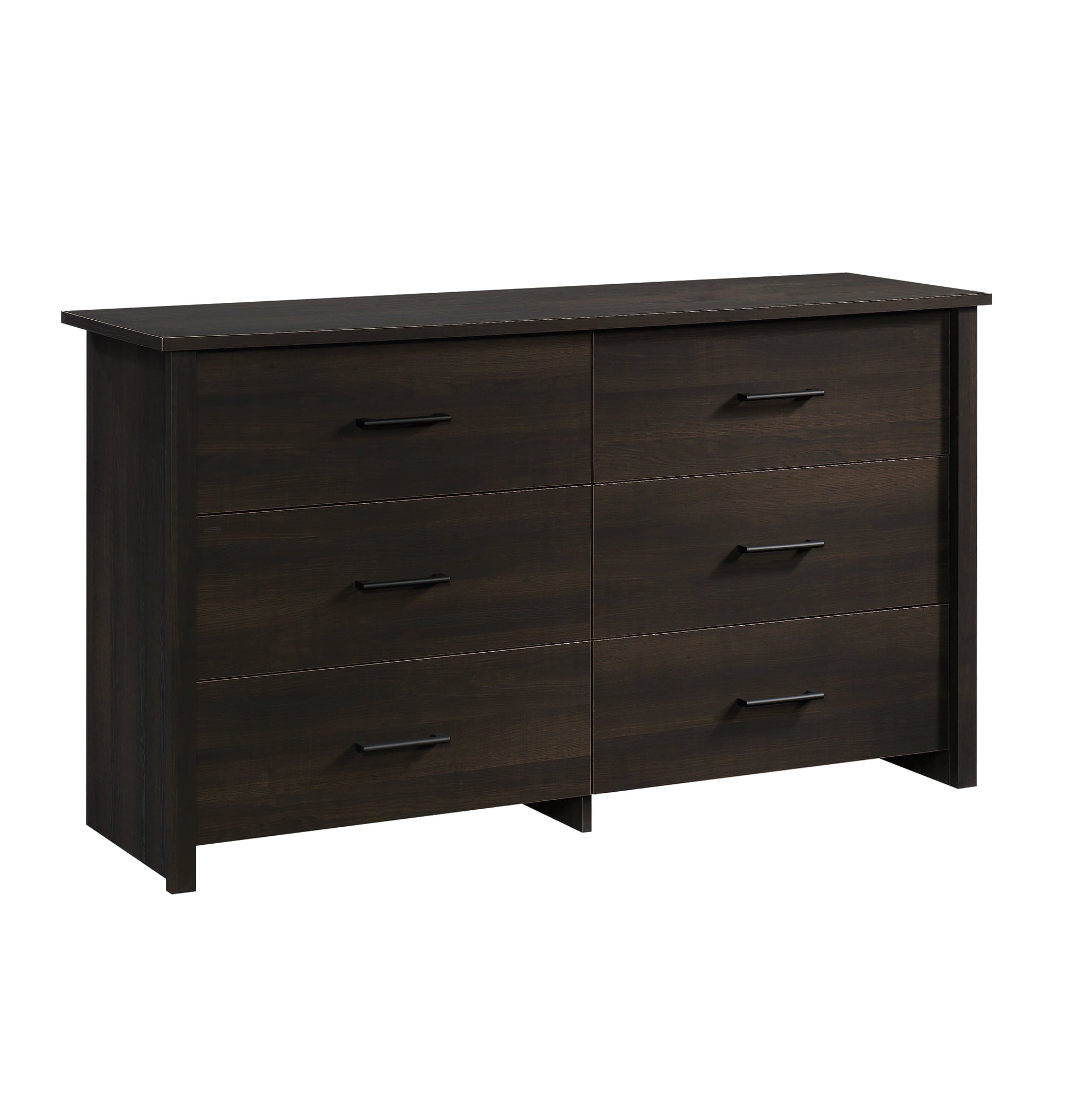 Mainstays Hillside 6-Drawer Dresser, Espresso Finish