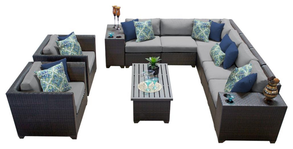 Haley Coffee Table   Tropical   Outdoor Lounge Sets   by BisonOffice  Houzz