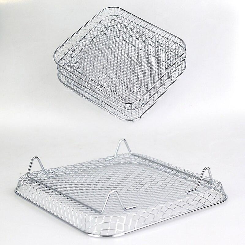 Air Fryer Rack Accessories Baking Grill Food Rack Basket Replacement Roasting Cooking Steamer Airfryer Bbq Kitchen Gadgets Tools