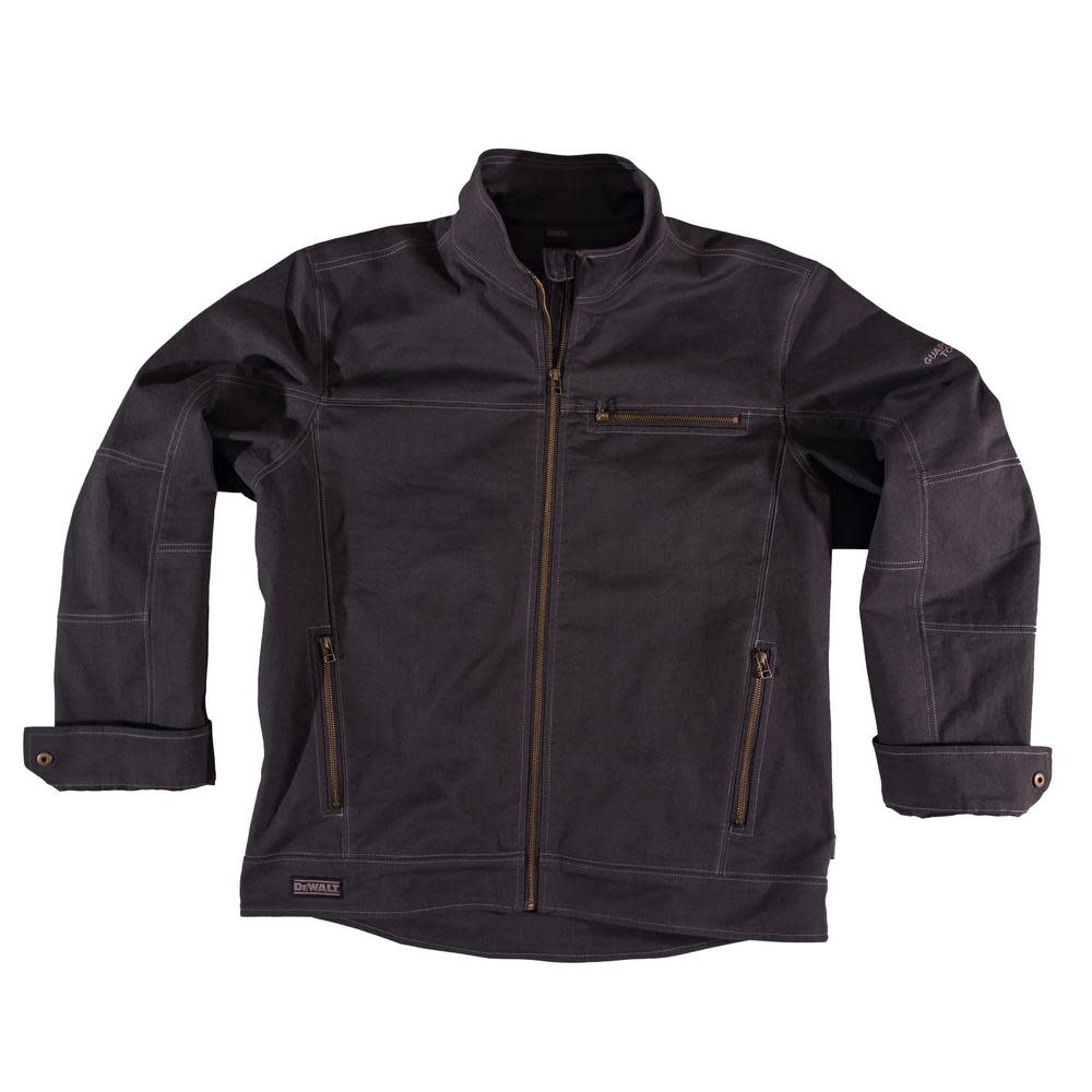 DEWALT Lawton Work Jacket Cotton/Lycra Stone 2X ;