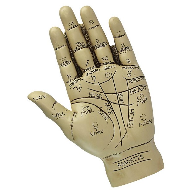 Design Toscano The Palmistry Hand Sculpture