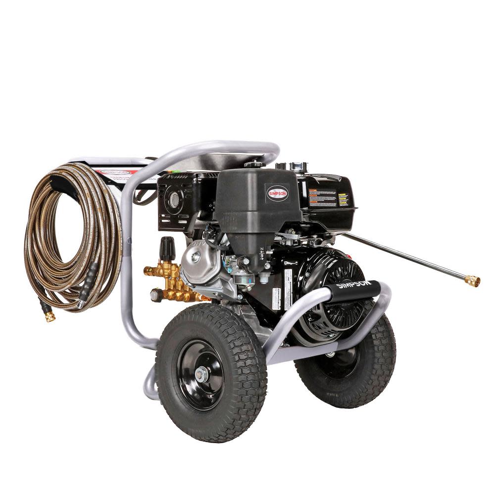 PowerShot 4200 PSI at 4.0 GPM HONDA GX390 with AAA Industrial Triplex Pump Cold Water Professional Gas Pressure Washer (49-State) ;