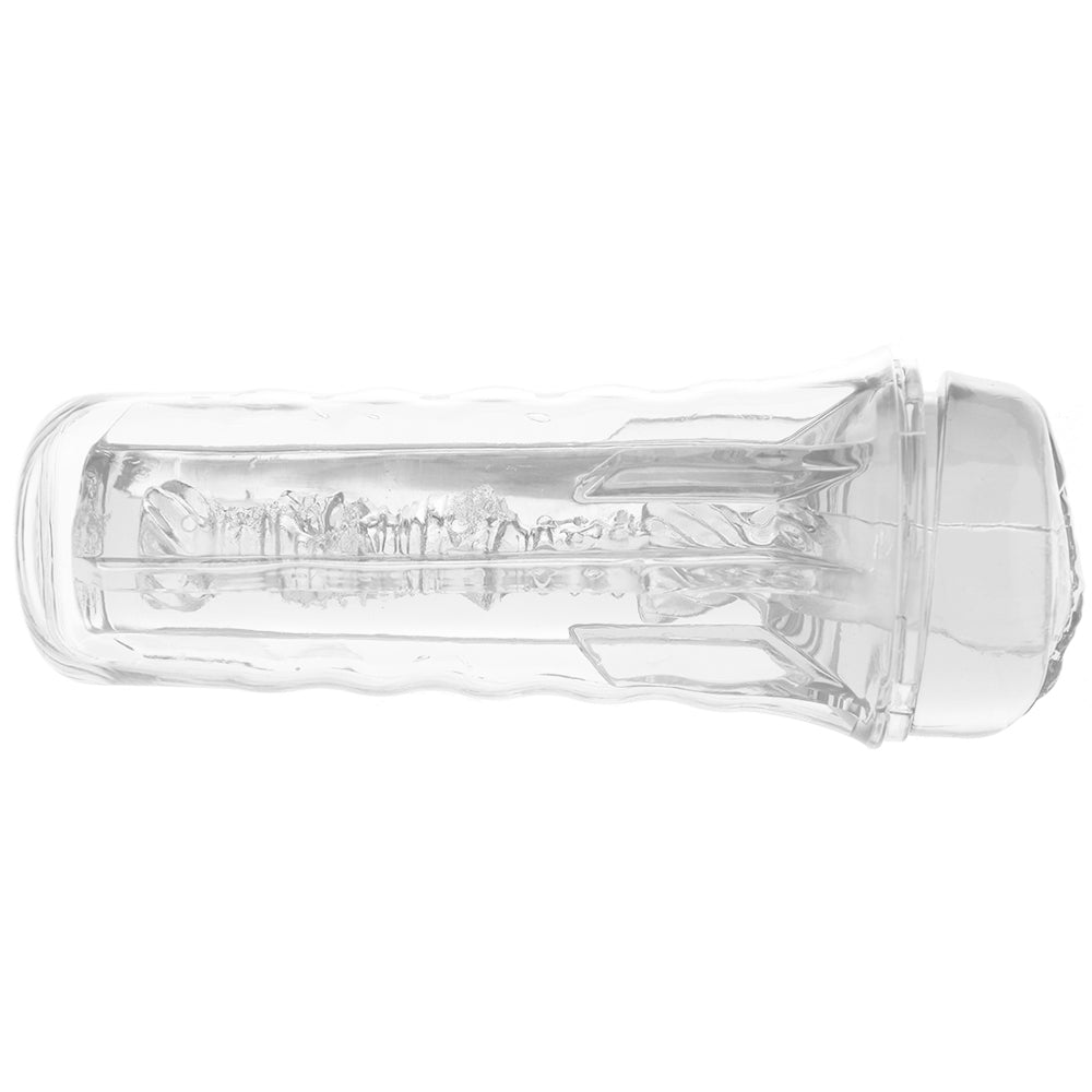 Dream-Lite Crystal Vagina Masturbator in Clear