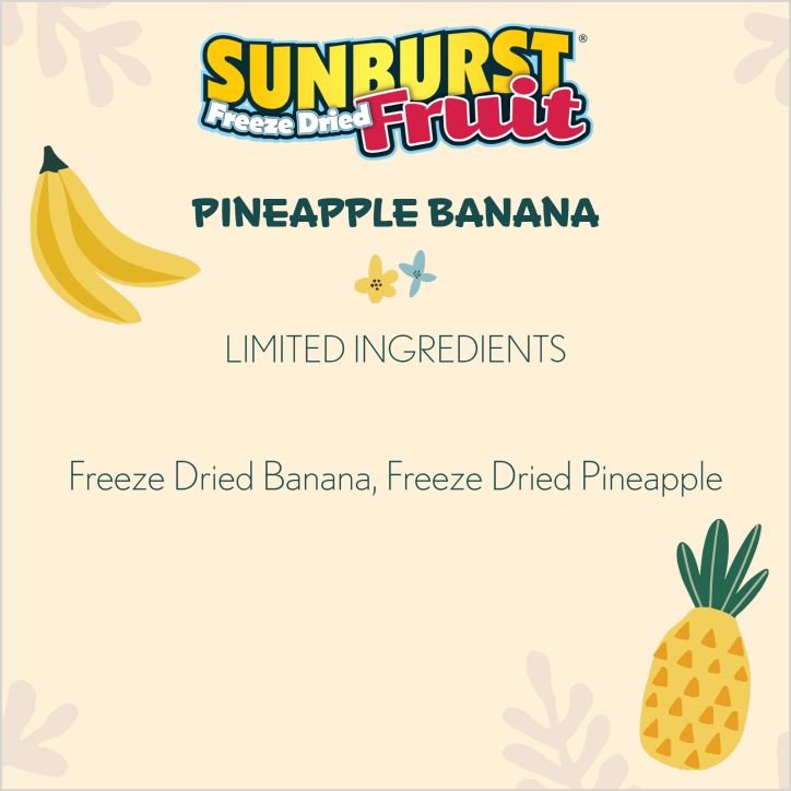 Higgins Sunburst Pineapple Banana Freeze Fruits for Small Animals