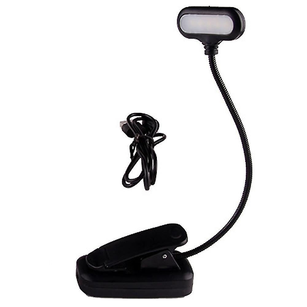 Book Light For Reading In Bed At Night ， Clip On Amber Book Light， Warm Led Reading Night Light， Usb Rechargeable