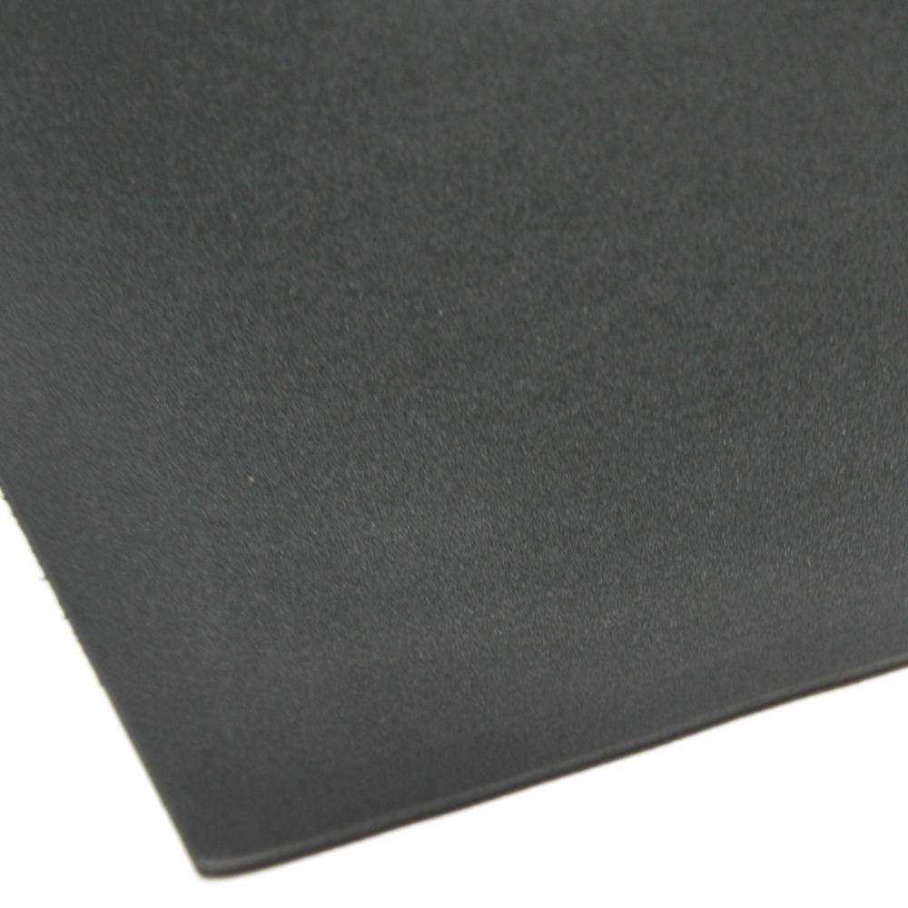 Rubber-Cal Closed Cell Sponge Rubber Neoprene 58 in. x 39 in. x 78 in. Black Foam Rubber Sheet 02-128-0625