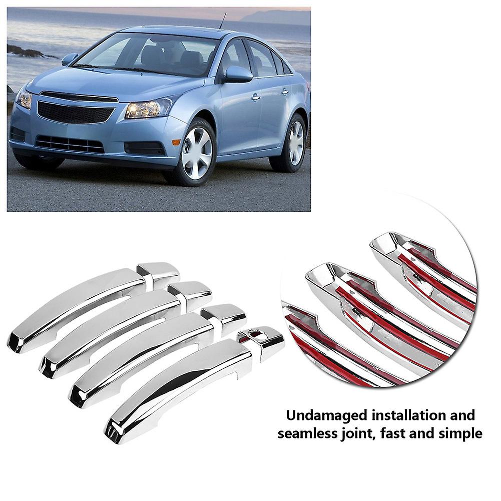 8 Pcs Car Chromium Electroplating Door Handle Cover Trim For Chevrolet Cruze 2008-2016