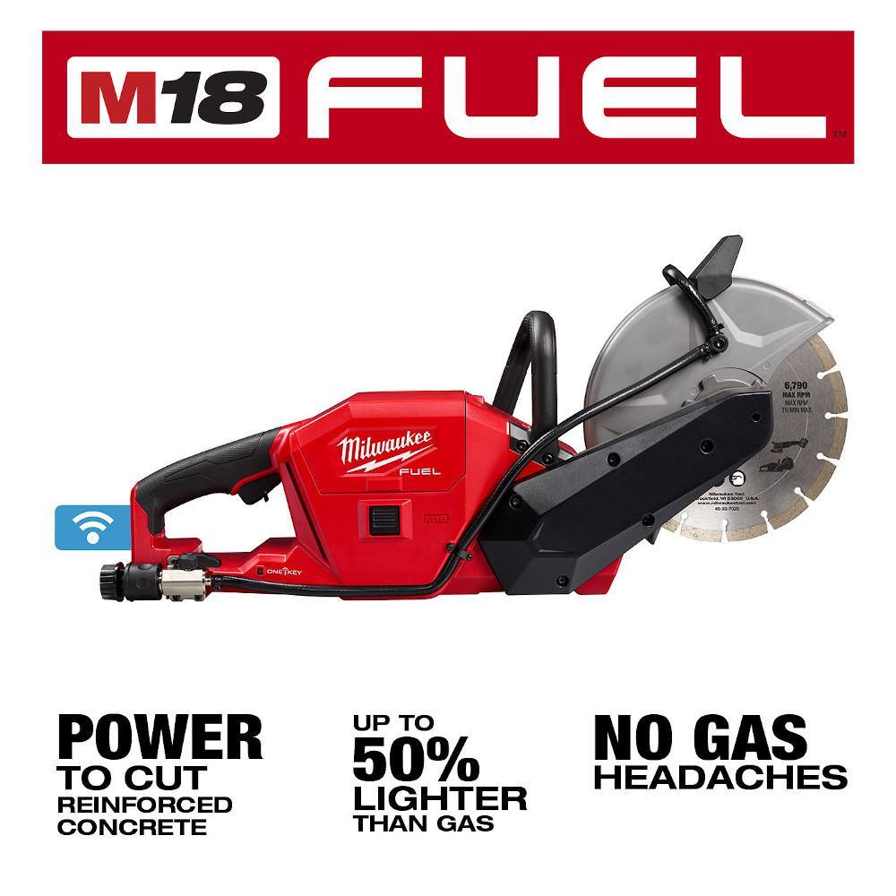 MW M18 FUEL ONE-KEY 18V Lithium-Ion Brushless Cordless 9 in. Cut Off Saw (Tool-Only) 2786-20