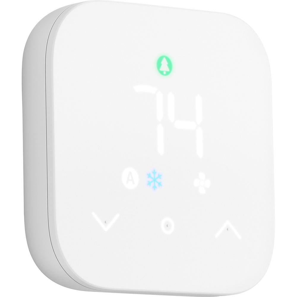 Amazon Smart Thermostat Programmable Wi-Fi Thermostat Works with Alexa White B08J4C8871