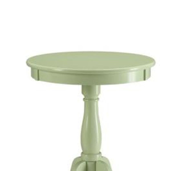 Astonishing Side Table With Round Top - 22 H x 18 W x 18 L Inches