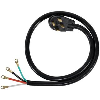 CERTIFIED APPLIANCE ACCESSORIES 4 ft. 104 4-Wire Eyelet 40-Amp Range Cord 90-2060