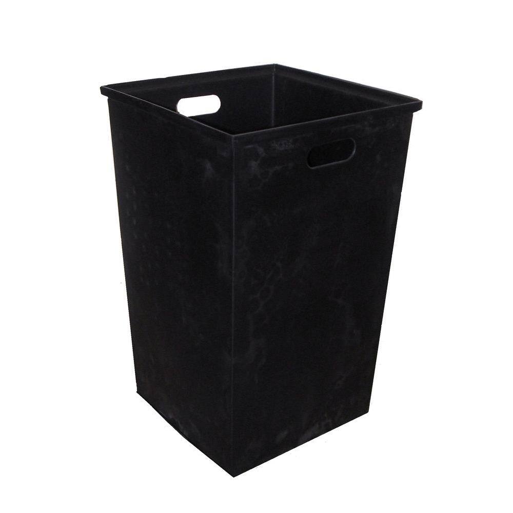 Paris 68 Gal. Metal Animal Proof Trash Can in Brown 461-314-0002