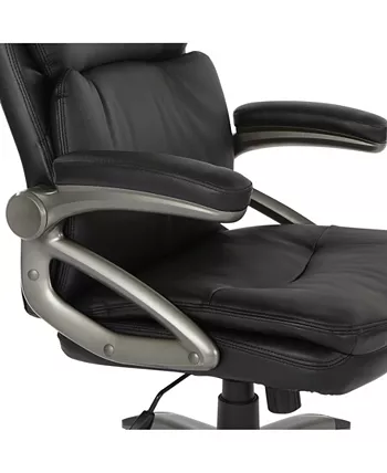 OSP Home Furnishings High Back Leather Executive Office Manager's Chair