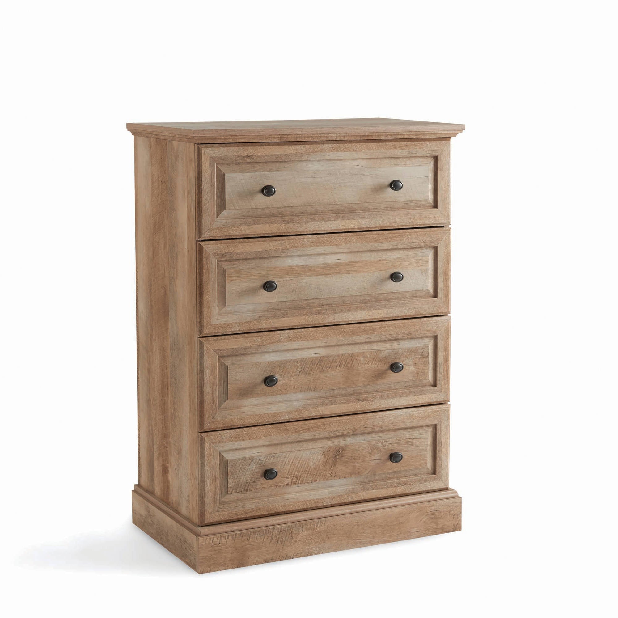 Better Homes & Gardens Crossmill 4-Drawer Dresser, Weathered Finish