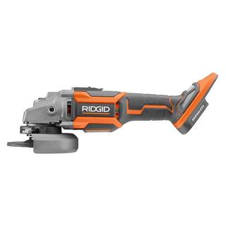 RIDGID 18V Brushless Cordless 4-12 in. Slide Switch Angle Grinder (Tool Only) R86042B