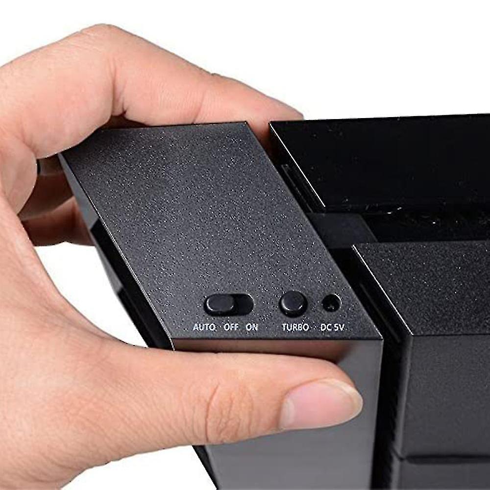 Ps4 Cooling Fan， Usb External Cooler 5 Fan Turbo Temperature Control Cooling Fans For Ps4 Gaming Console Free Shipping