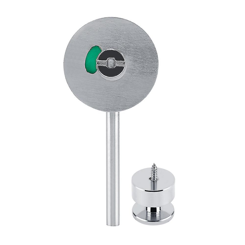 Zinc Alloy Door Lock Bolt Vacant Engaged Privacy Indicator Lock for Public Toilet Restroom