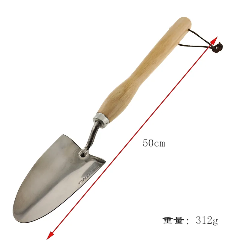 Professional customized Stainless Steel Garden hand tools heavy duty Potting Shovel transplant trowel