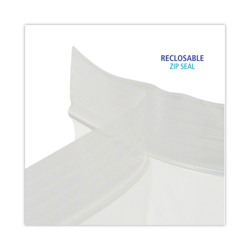 Boardwalk Reclosable Food Storage Bags， 1 gal， 1.75 mil， 10.5