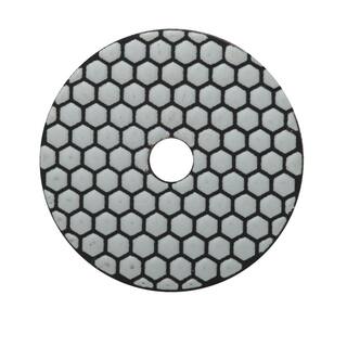 Rubi 4 in. 200 Grit Resin Dry Polishing Pad 61915