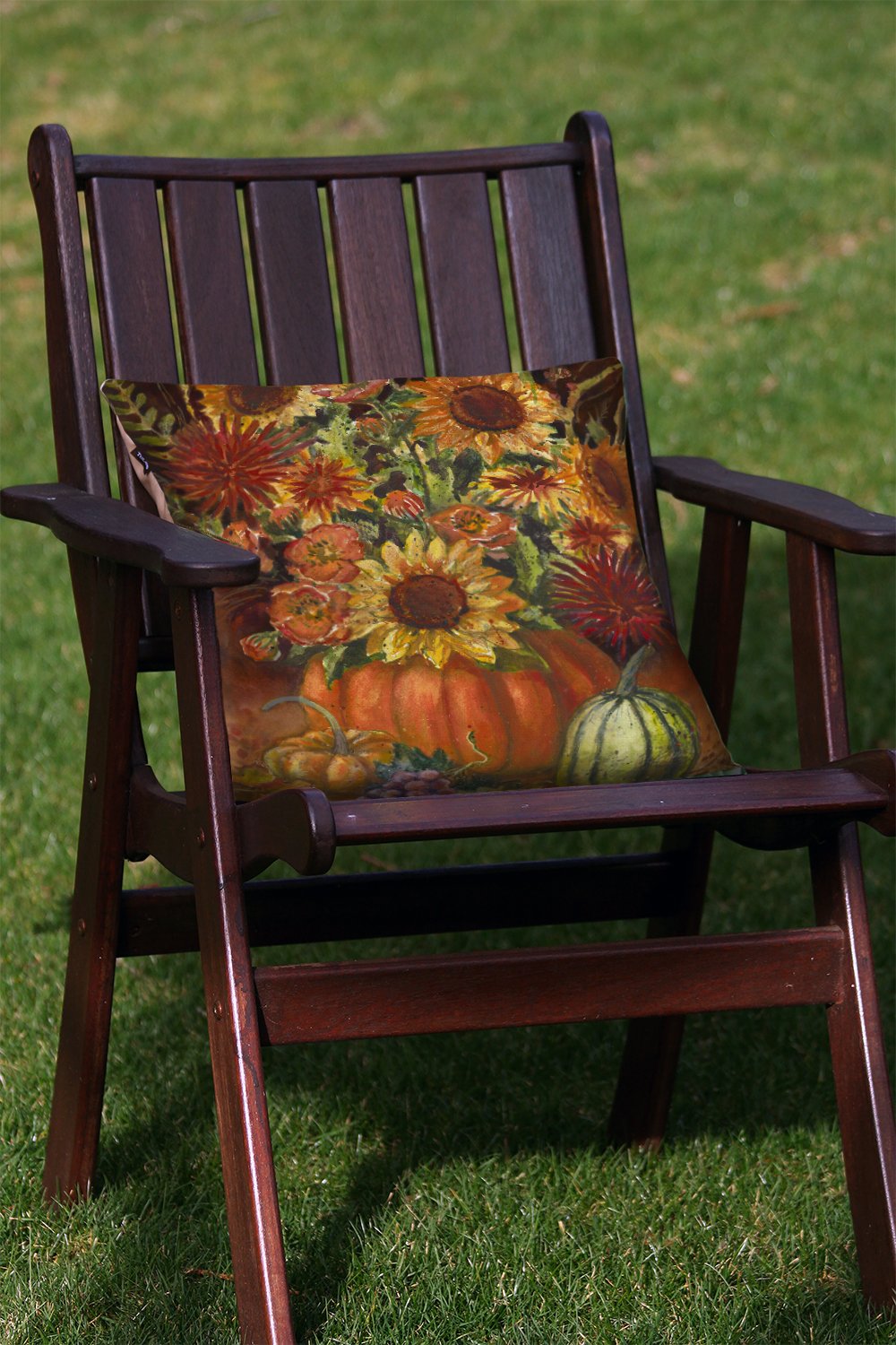 Toland Home Garden Set of 2 Fall Burst Fall Pillow Covers 18x18 Inch Thanksgiving Throw Pillows