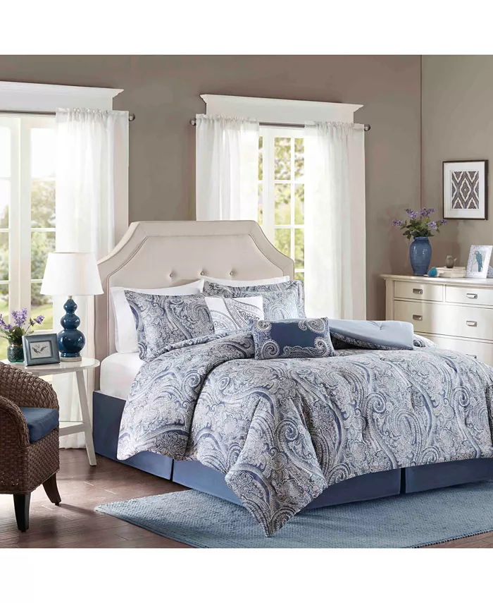 Harbor House Stella Paisley 6-Pc. Comforter Set， Full