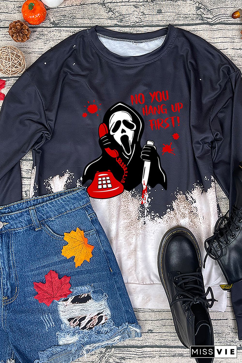 Scream no you hang up Sweatshirt Women Wholesale