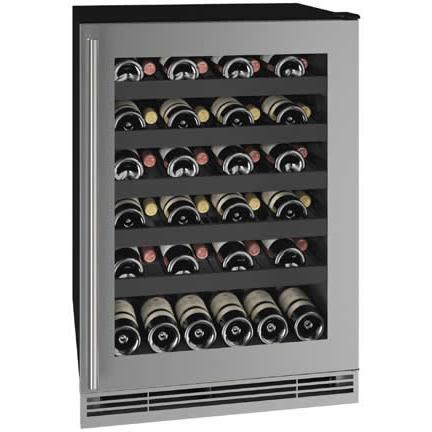 U-Line 48-Bottle Wine Cooler with Door Lock UHWC124-SG31A