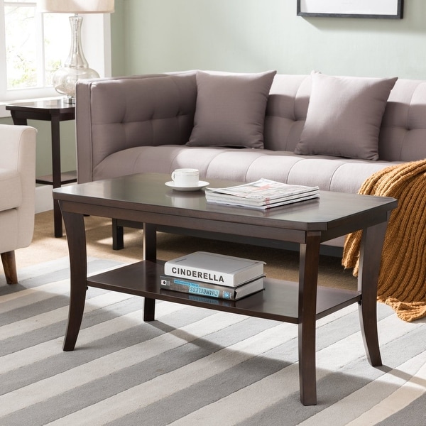 Boa Condo/Apartment Coffee Table in Chocolate Oak