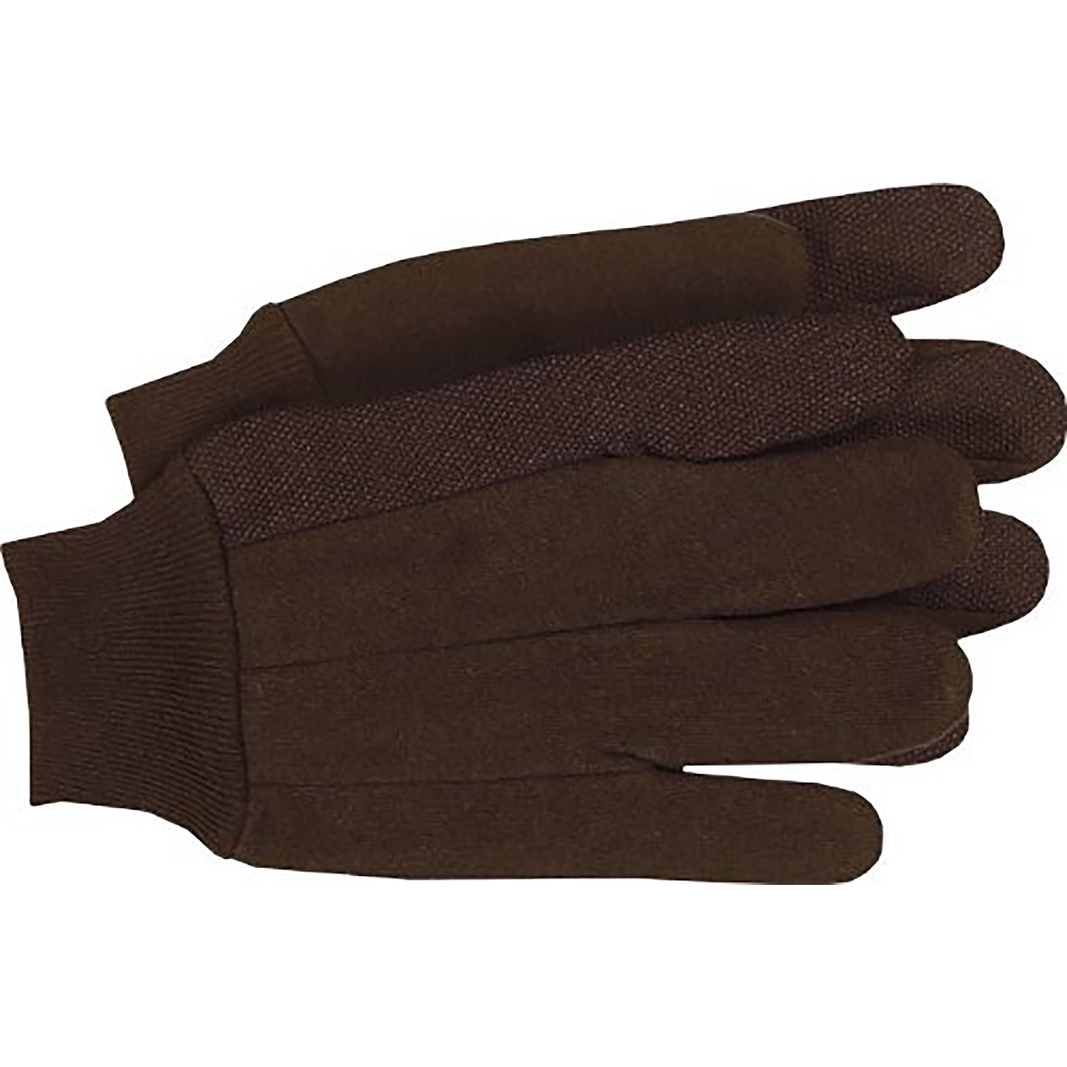 Boss Men\u0027s Indoor/Outdoor Dotted Palm Work Gloves Brown XL 1 pair