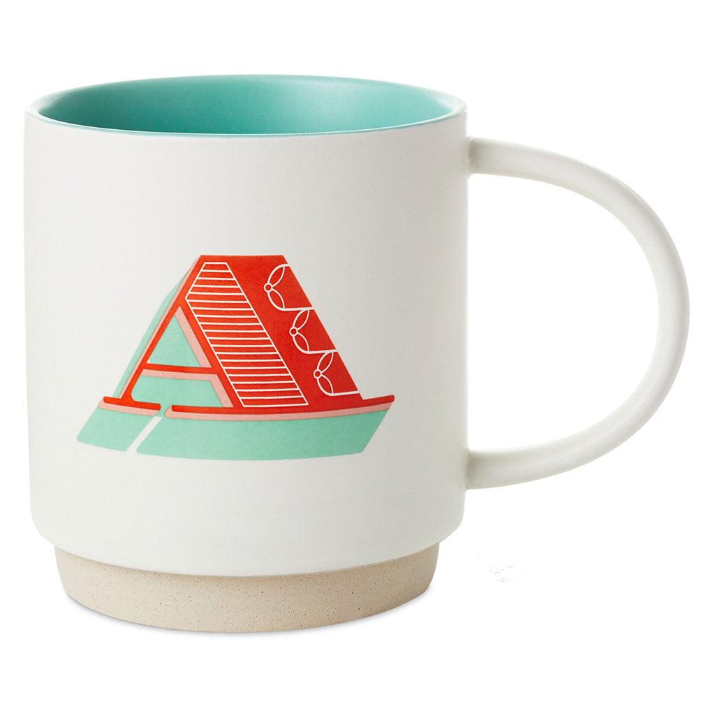 Hallmark  Initial Monogram 16 oz. Mug, A