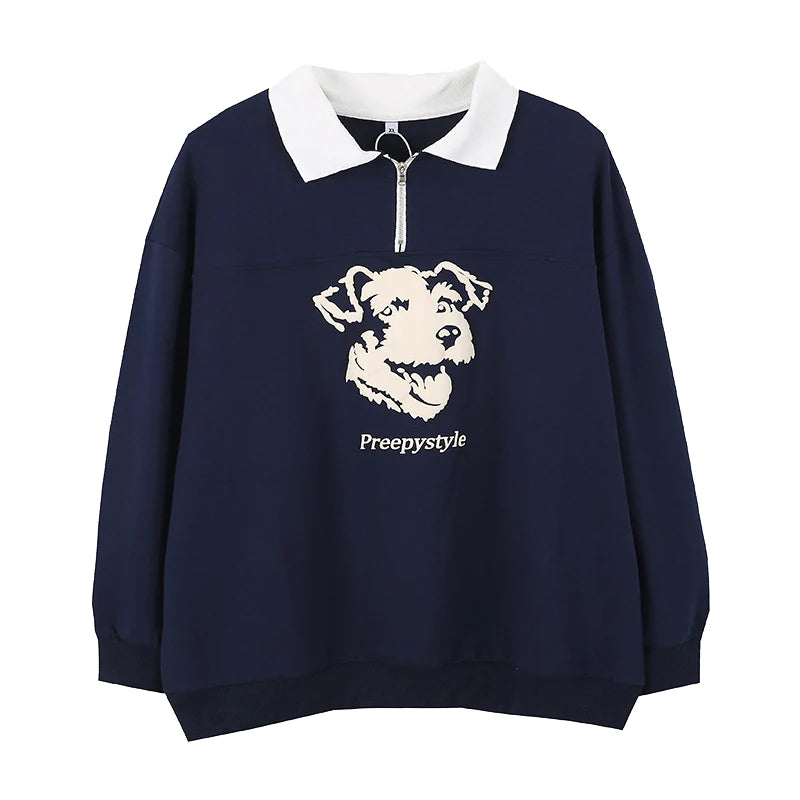 Dog Face Sweatshirt