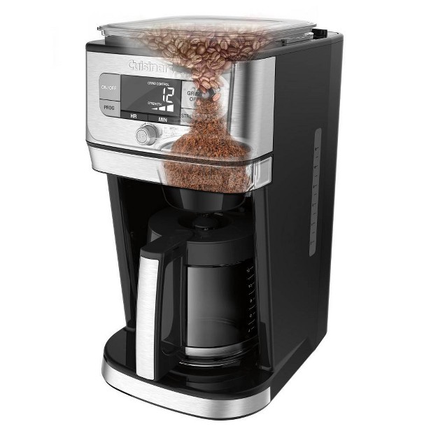 Cuisinart Burr Grind amp Brew 12 cup Coffeemaker Stainless Steel Dgb 800