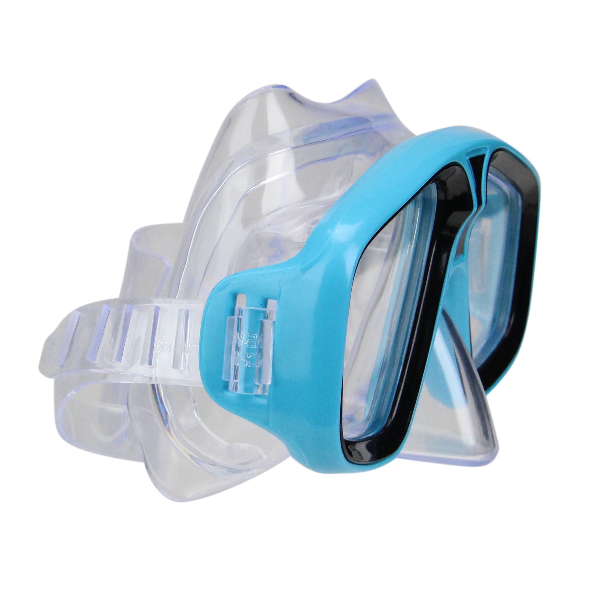 Swimline Laguna Recreational Swim Mask Goggles 6.25" - Blue/Black