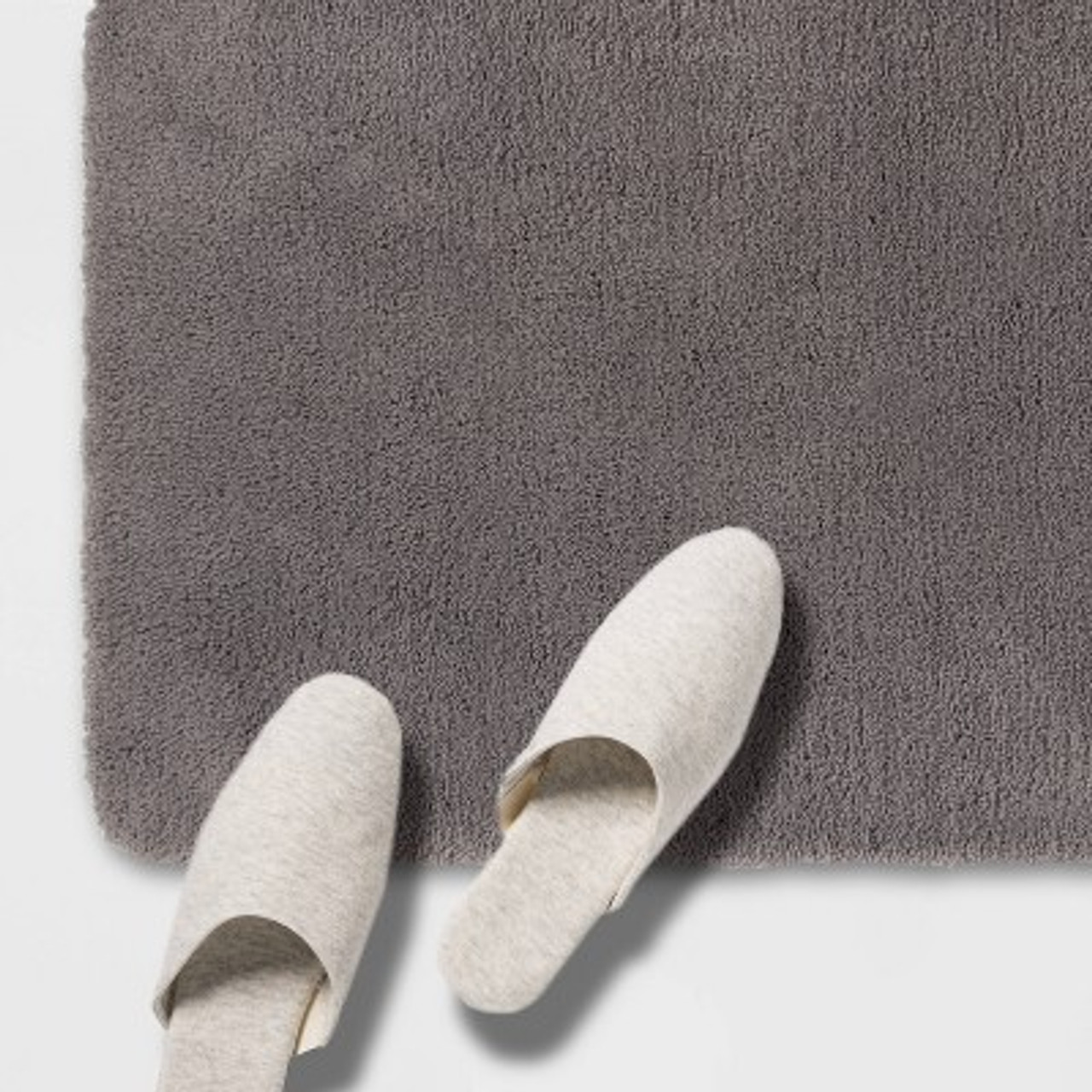 23x37 Performance Nylon Bath Rug Dark Gray - Threshold™