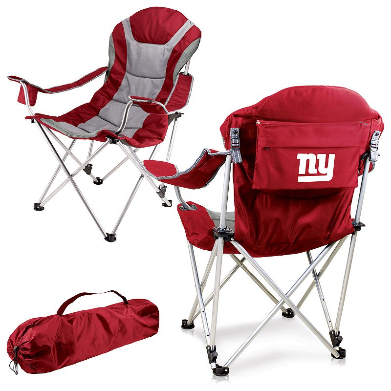 NFL New York Giants Reclining Camping Chair