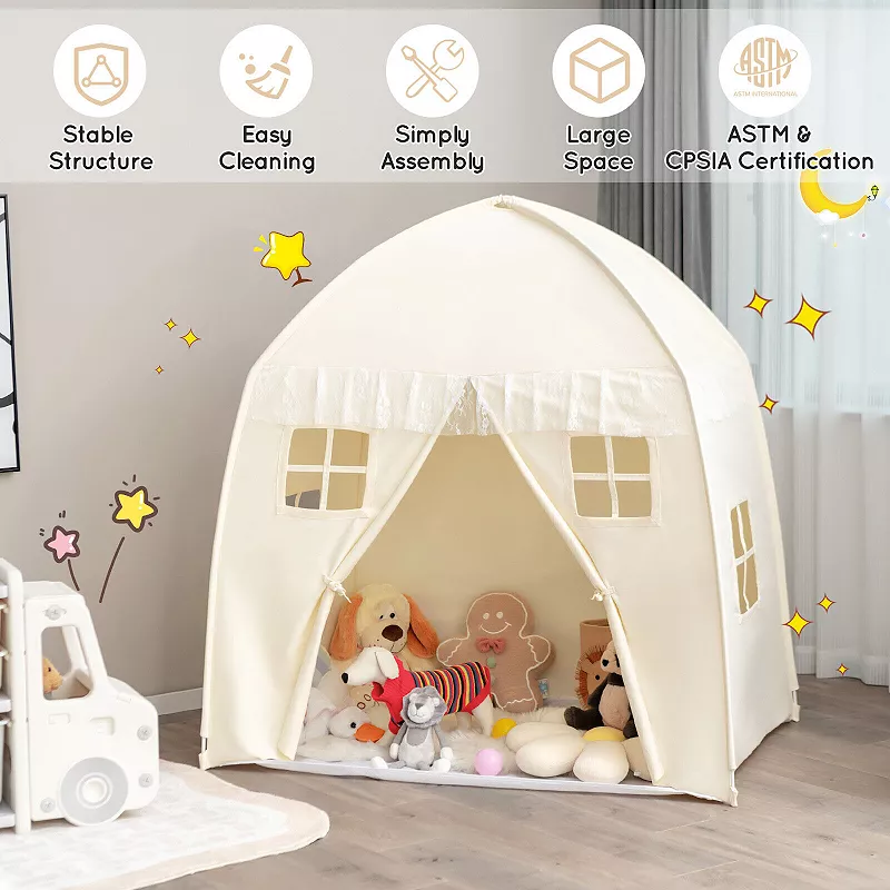 Portable Indoor Kids Play Castle Tent