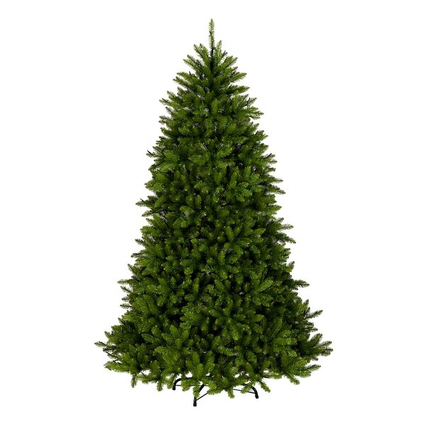 National Tree Company 6.5 ft. PreLit Dunhill Fir Hinged Artificial Christmas Tree with 950 Multi/Clear Spectrum Lights