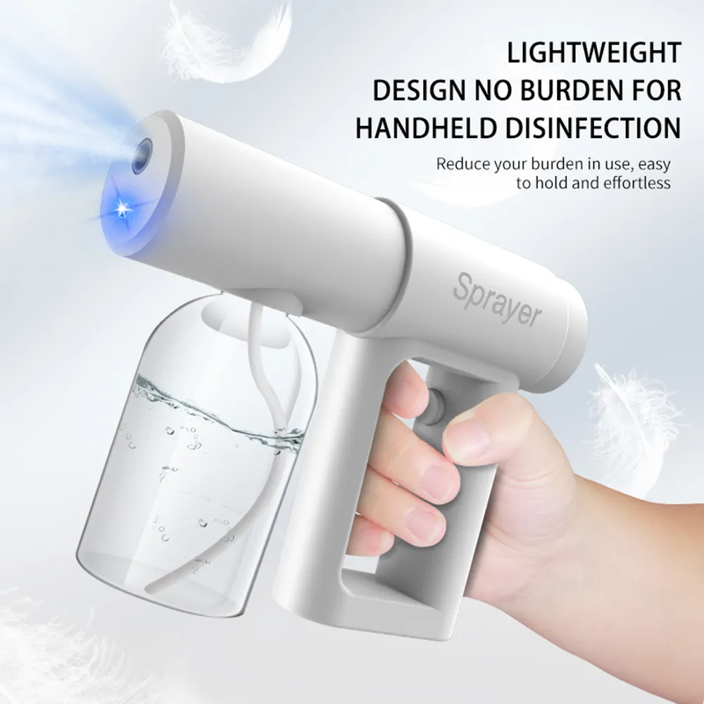 Diymore Mini 1L 1500W Remote Control Disinfection Fogger Machine Pump Sterilization Sprayer Smoke Machine for Nano Fog Machine