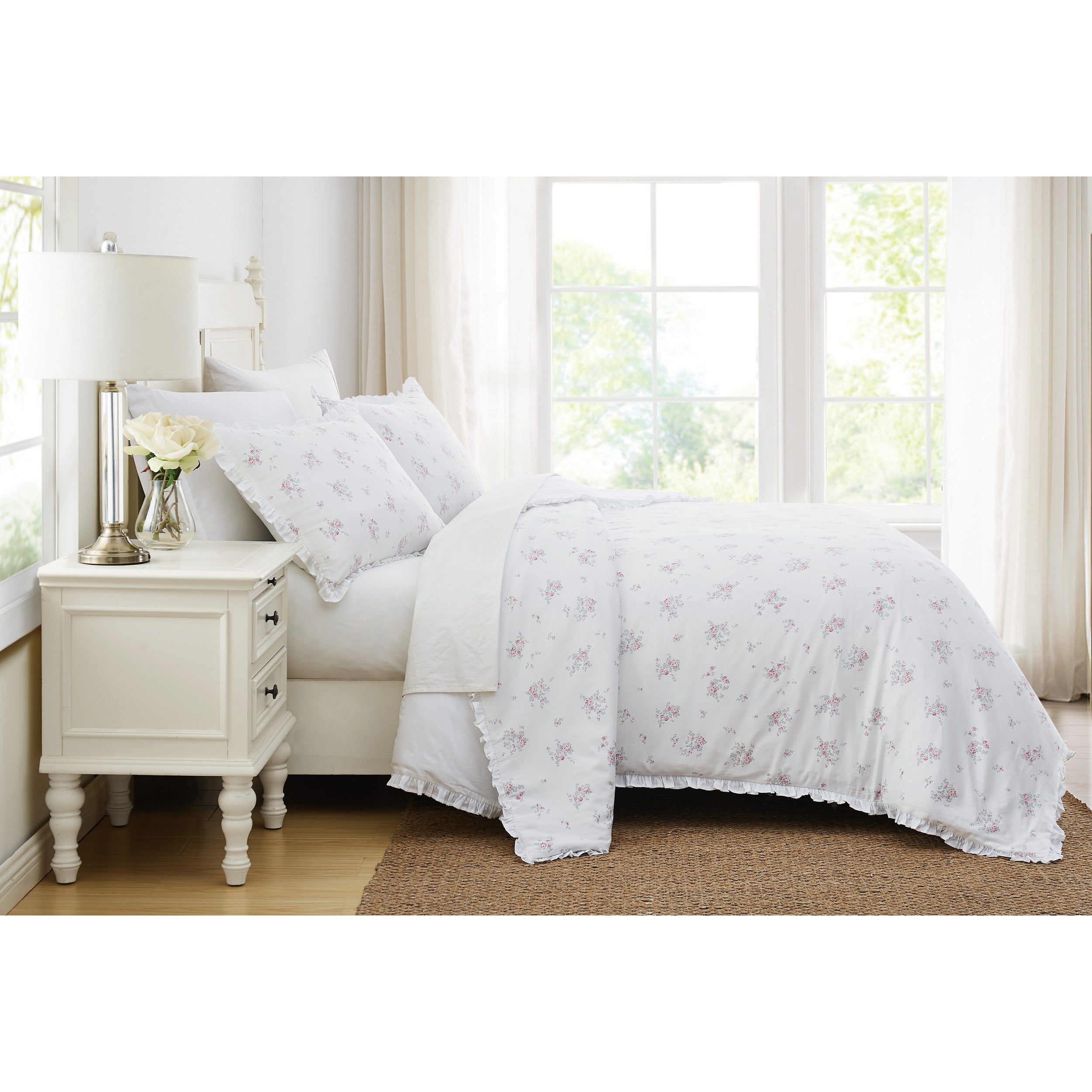 The Farmhouse by Rachel Ashwell Signature Rosebury Twin/Twin XL 2 Piece Duvet Cover Set