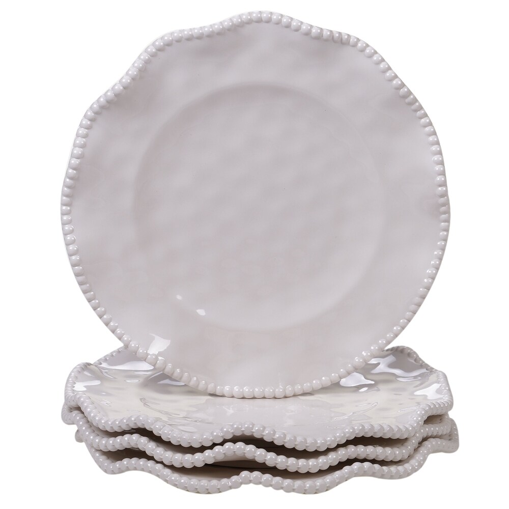 Certified International Perlette 9 inch Salad/Dessert Plates  Set of 4